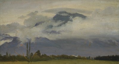 Ring of Clouds, Tirol by Rudolph Friedrich Wasmann